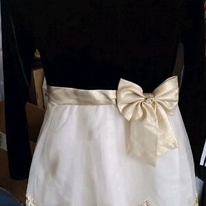 Rare Editions Black and Gold Formal Dress